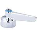 Central Brass Lever Handle With Vandal Proof Screw-Cold, Polished Chrome CS-19007C